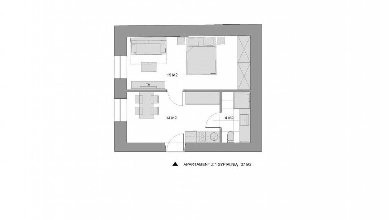SEWA I - 1 double bed & 1 sofa bed
